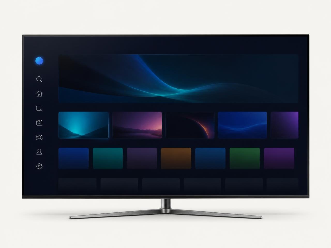 Smart TV Samsung com sistema Tizen